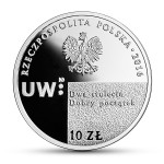 2016_02___200_rocznica utworzenia Uniwersytetu Warszawskiego_10zl_A_InterNumi_Głuchołazy